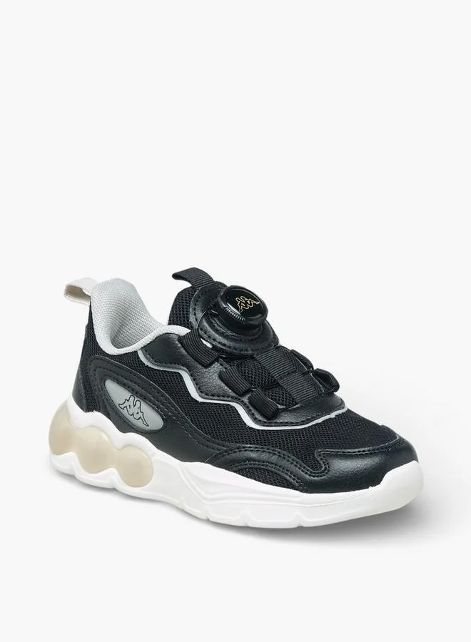 Kappa Boys Rotating Buckle Low Top Sneakers